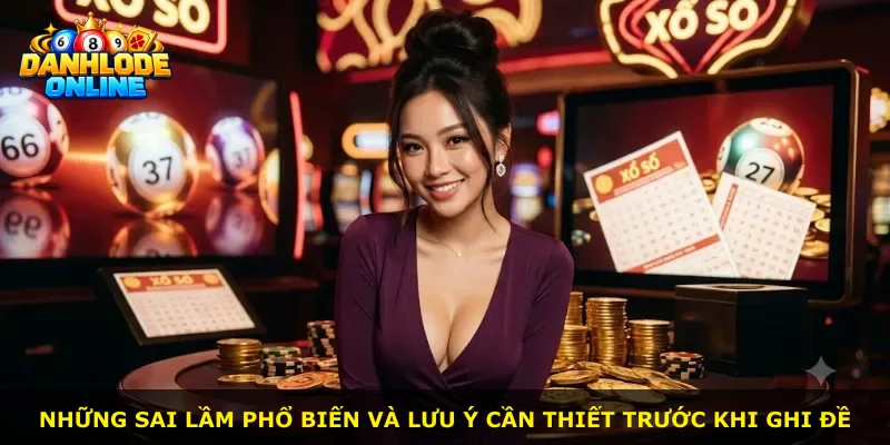 Những sai lầm phổ biến và lưu ý cần thiết trước khi ghi đề